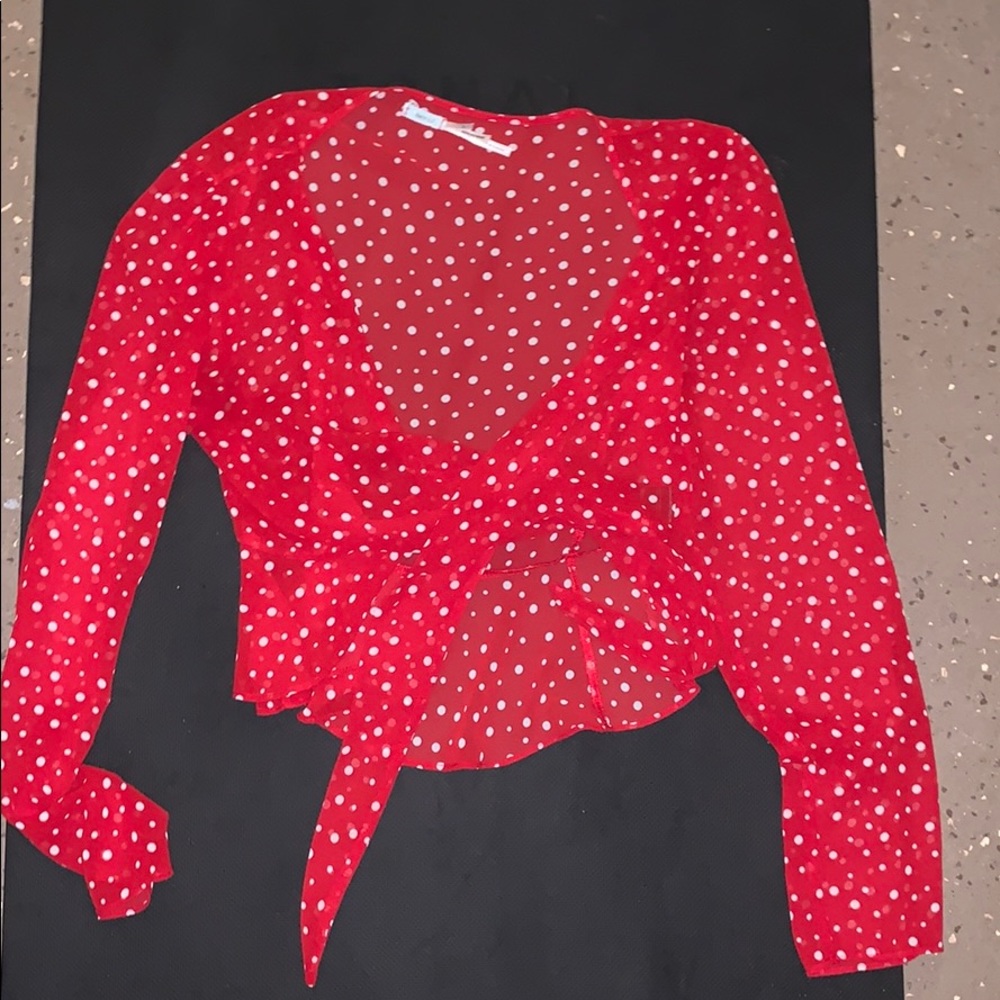 Tie crop top